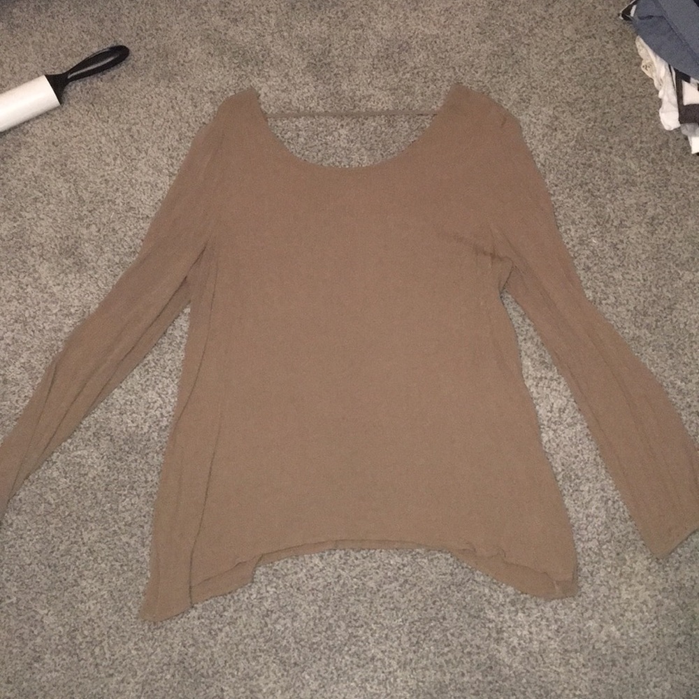 Olive green blouse